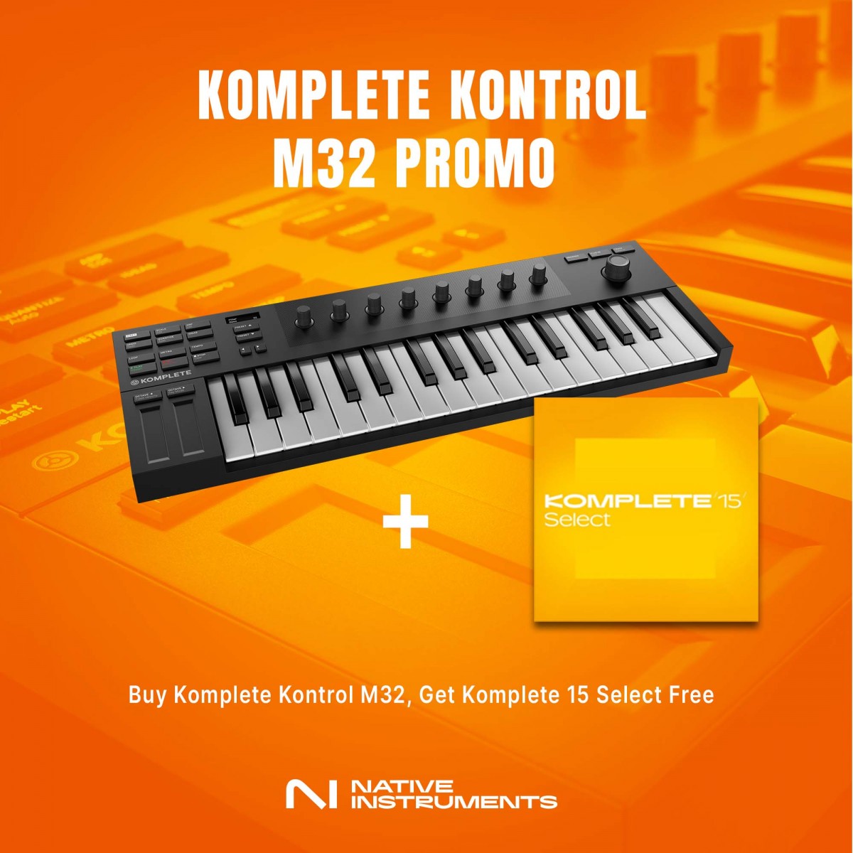 Native Instruments Komplete Kontrol M32